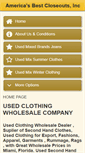 Mobile Screenshot of abcloseouts.com